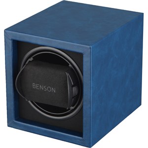 Benson Compact 1.17 Blue leather watchwinder