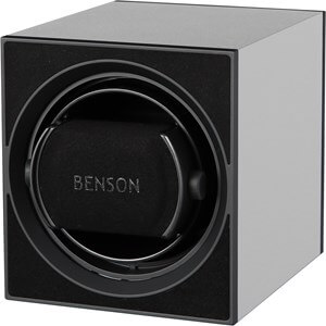 Benson Compact Aluminium 1 Light Gray watchwinder