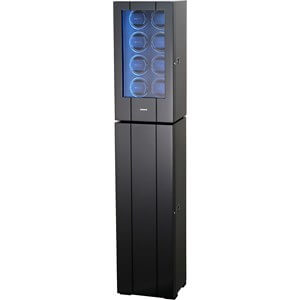 Benson Black Series II Tower 8 Black watchwinder