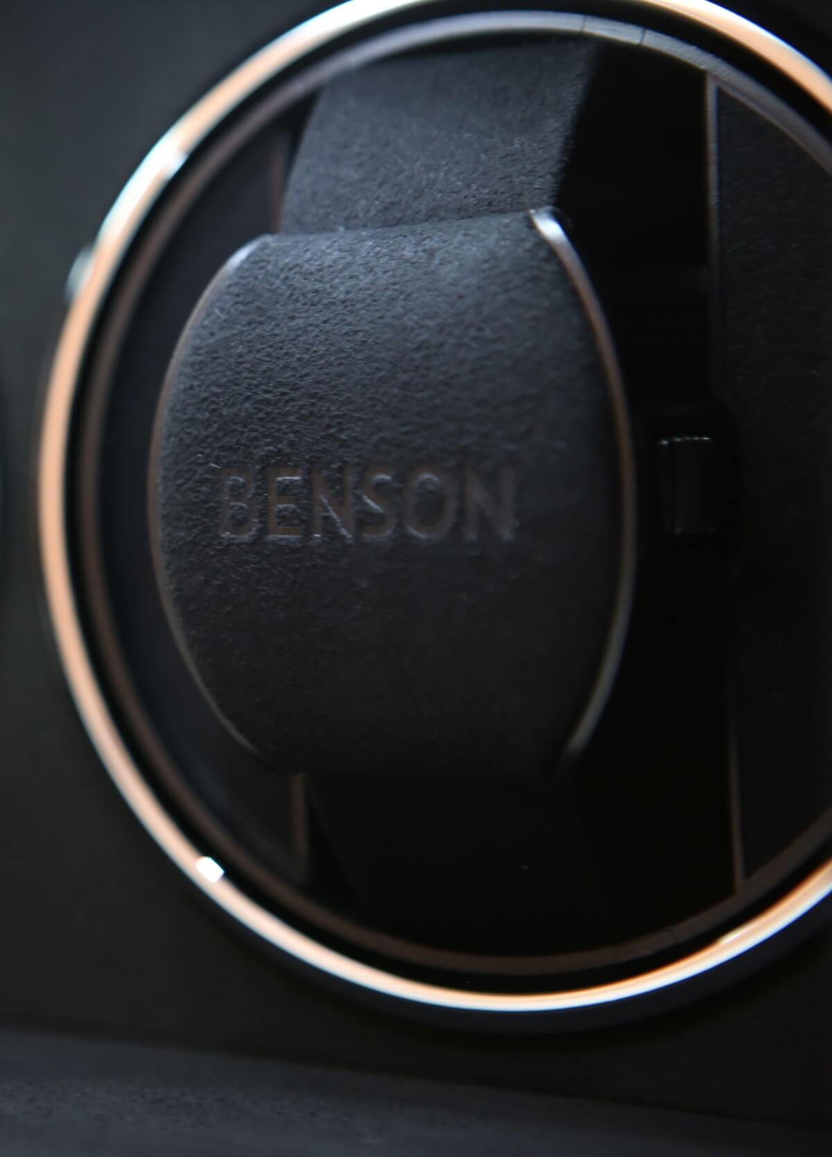 Benson Swiss Series Single 1.20 Black Leather